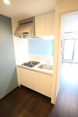 大阪市都島区内代町２丁目の賃貸マンションのキッチン