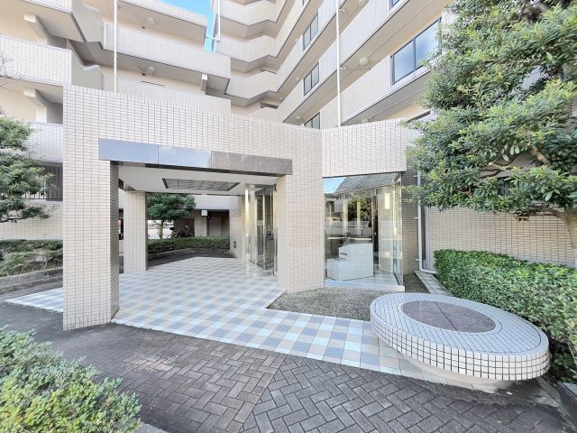 荒江グリーンハイツのエントランス