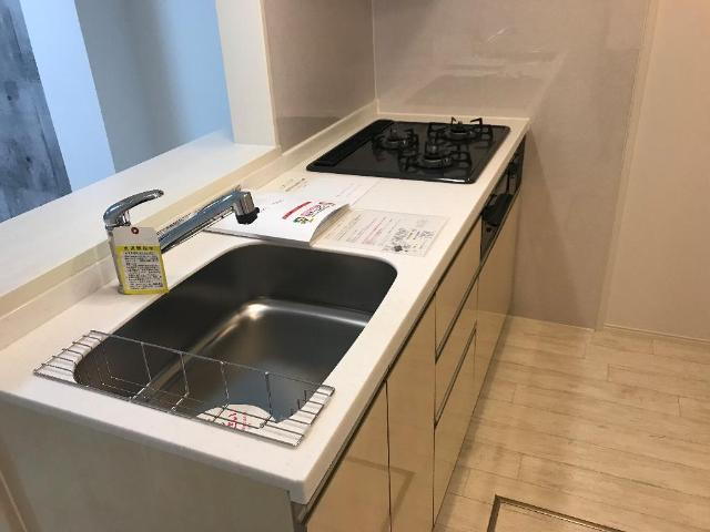 加古川市加古川町稲屋のアパートのキッチン|キッチン