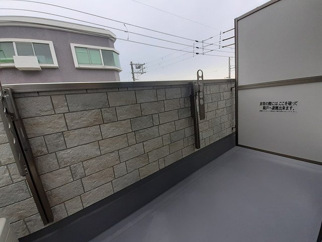 ソフィアコート加古川のバルコニー