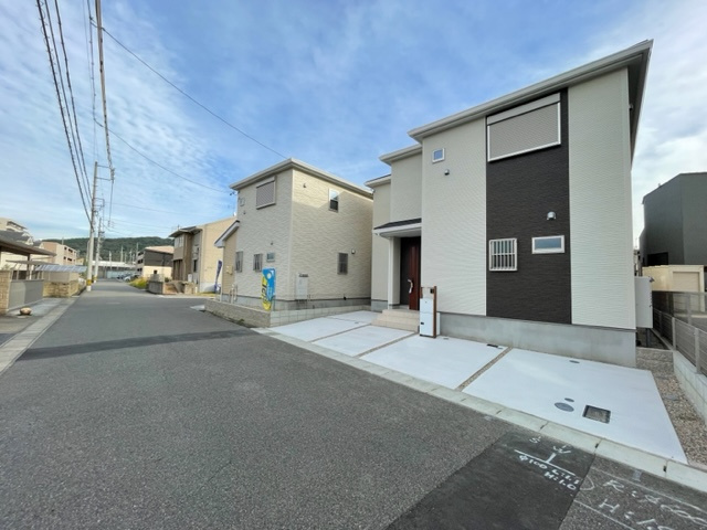 第１守山区上志段味上島＜仲介手数料無料＞志段味東小・志段味中　新築一戸建ての前面道路含む現地写真|新築戸建の事はマックバリュで住まい相談へお任せください。