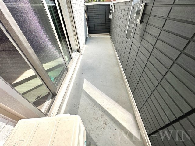 D-square花田二番町のバルコニー