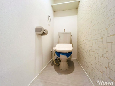 【トイレ】 | K’s Garden 栄生 | 清潔感のあるトイレです