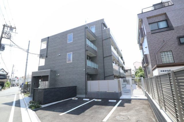 ヴィラ東中神の外観