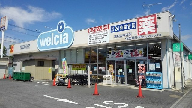 エルディム楽の周辺|ウエルシア東松山砂田店まで1220m