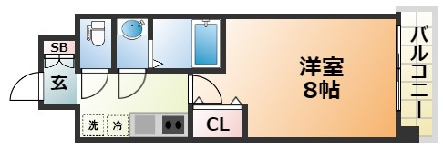 LIVIAZ KOBE SOLEILの間取り