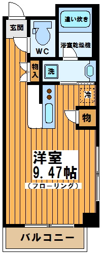 【間取り】 | CYNTHIA FOUR-D DAITABASHI
