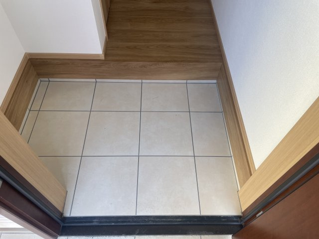 アイメゾンライブの玄関