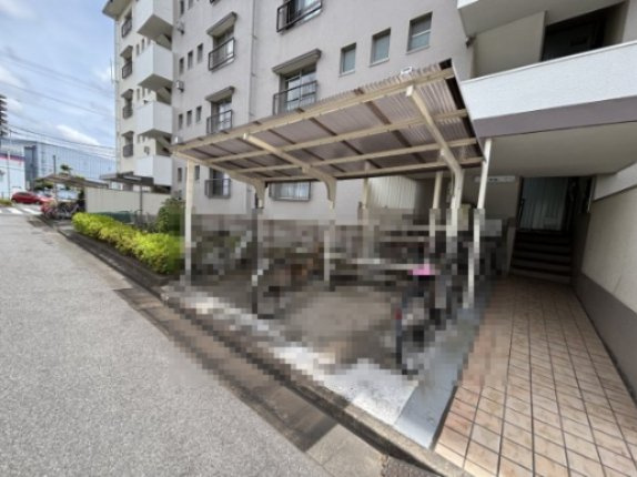 自転車置場です