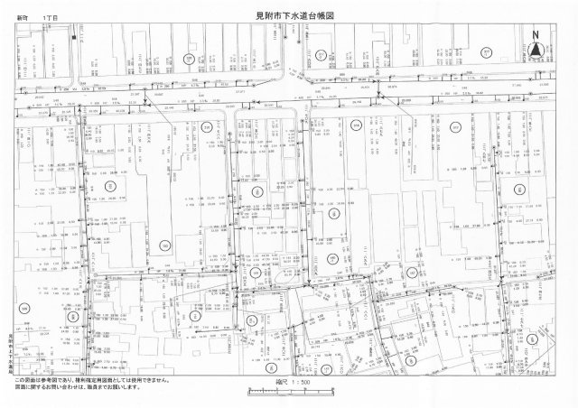 見附市新町1丁目中古住宅の地図