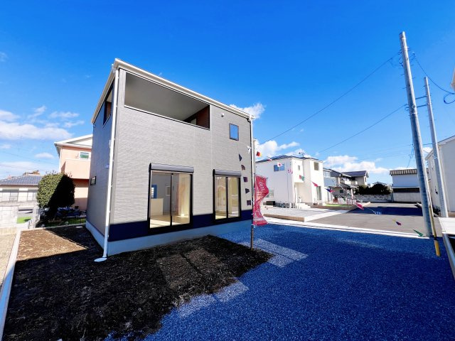 Livele Garden足利市福富町　新築住宅1号棟の外観