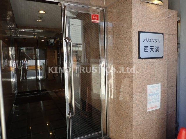 オリエンタル西天満のエントランス|ゆとりのあるエントランスです