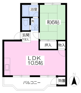 京王渕野辺マンション　Ｅ