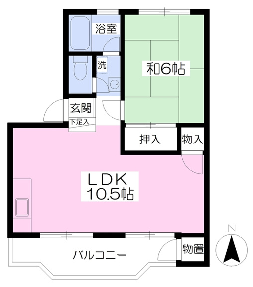 京王渕野辺マンション　Ｅ