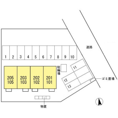 【区画図】 | セピアコートⅡ