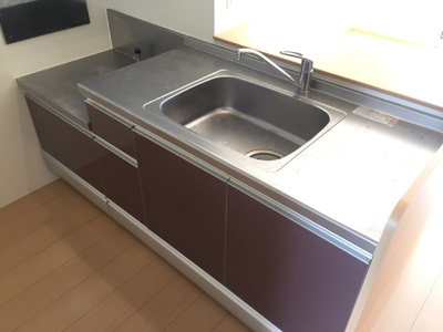 【キッチン】 | セピアコートⅡ | 対面キッチン