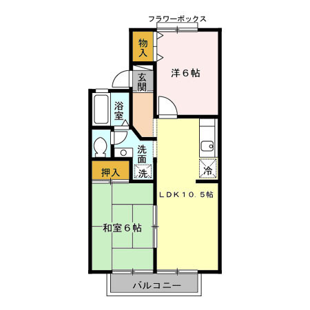 ファミールハイツの間取り