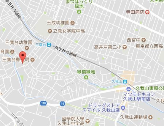 レオパレスヴィラージュの地図