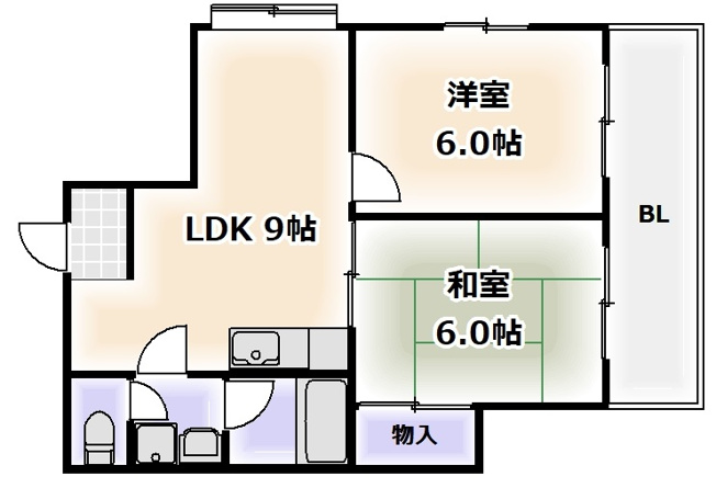 【間取り】 | ラ・グランディオソ