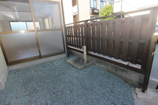 【庭】 | 川口貸家 | お庭の付いた物件です