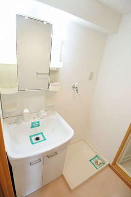 【洗面所】 | アリエス・ヒロ | 別号室の写真になります。現況優先。