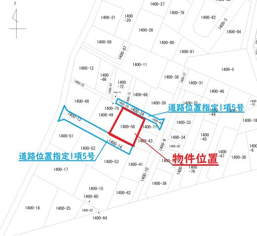 小川土地の土地図