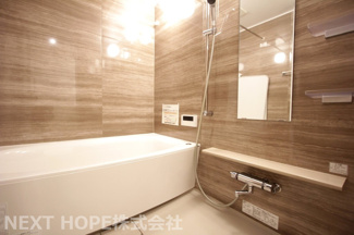 【浴室】 | ジオ武庫川 | 浴室です♪一日の疲れを癒してくれます！浴室乾燥機付きで雨の日のお洗濯物も困りませんね(^^)