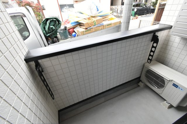 キャッスルコート西宮鳴尾のバルコニー