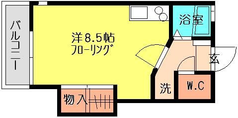 【間取り】 | エスポワール | 現況優先。