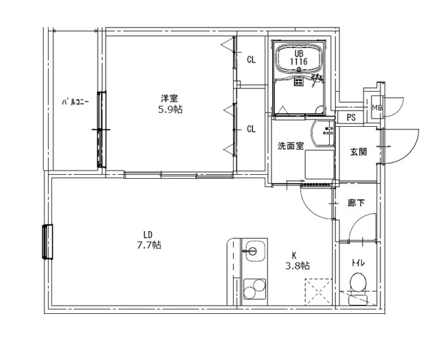 【間取り】 | フジパレス教興寺三丁目