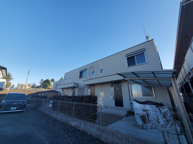 メゾンランジュの外観|外観は落ち着いています