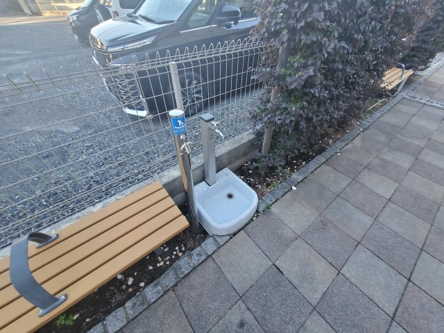 メゾンランジュのその他共用部分|ペット用水栓