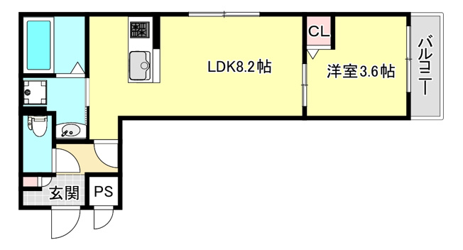 【間取り】 | ALEGRIA芦屋西