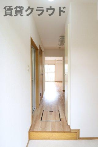 パセオおゆみ野の玄関