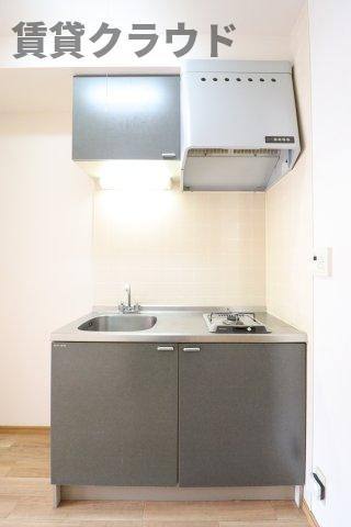 パセオおゆみ野のキッチン|ガスコンロ1口付きのキッチンです！