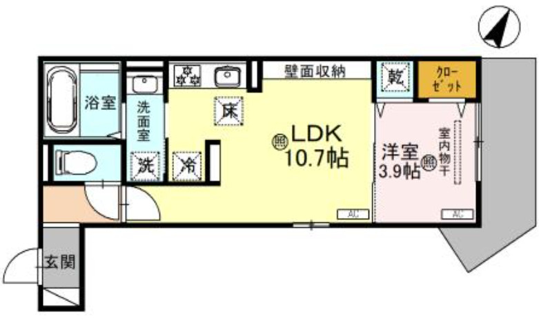 アンベリールの間取り