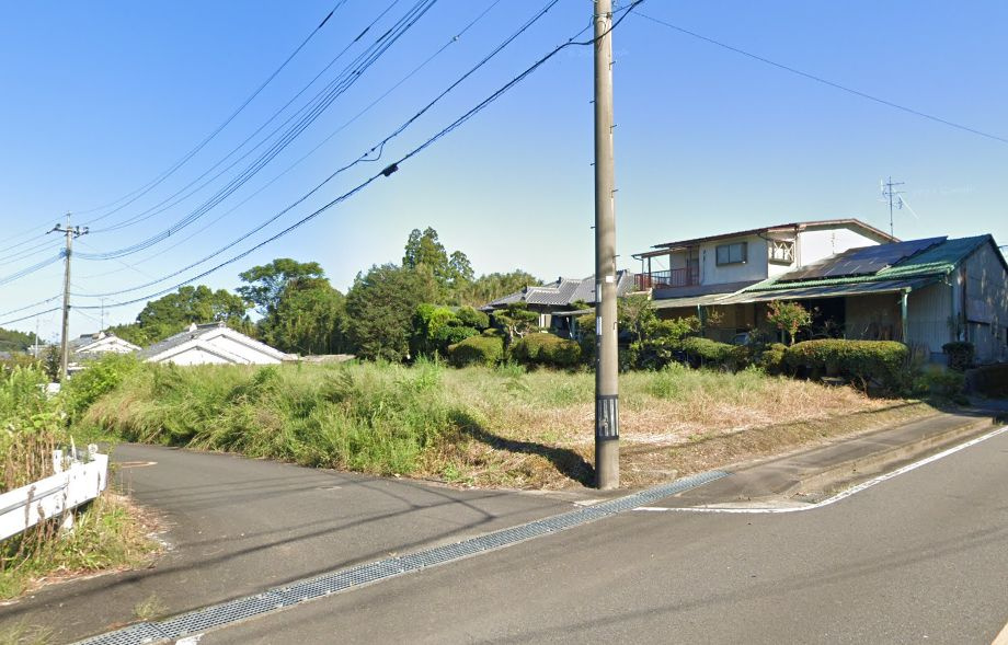 北諸県郡三股町大字長田の売地の外観