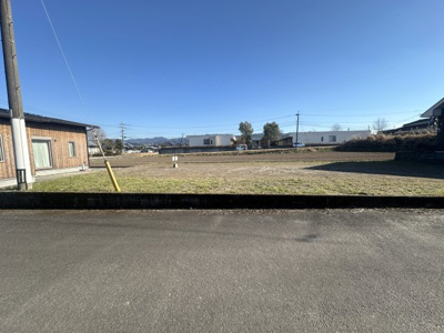 【前面道路含む現地写真】 | 都城市下長飯町　分譲地