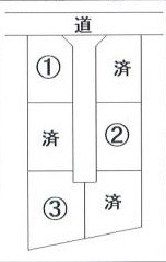 【区画図】 | 都城市下長飯町　分譲地
