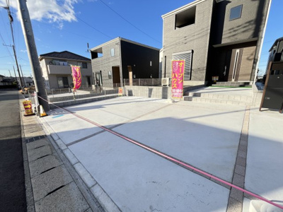 【駐車場】 | 木更津市ほたる野２丁目　新築住宅　全９棟　７号棟 | 駐車場です