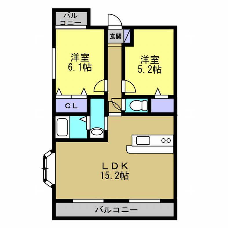 フレシールの間取り