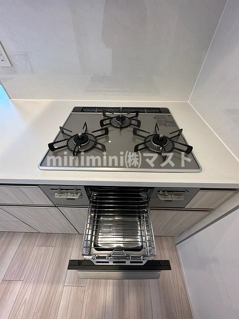 レジュールアッシュ谷町四丁目グランクラスのキッチン