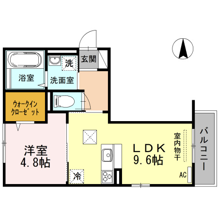 ルーエ西町の間取り