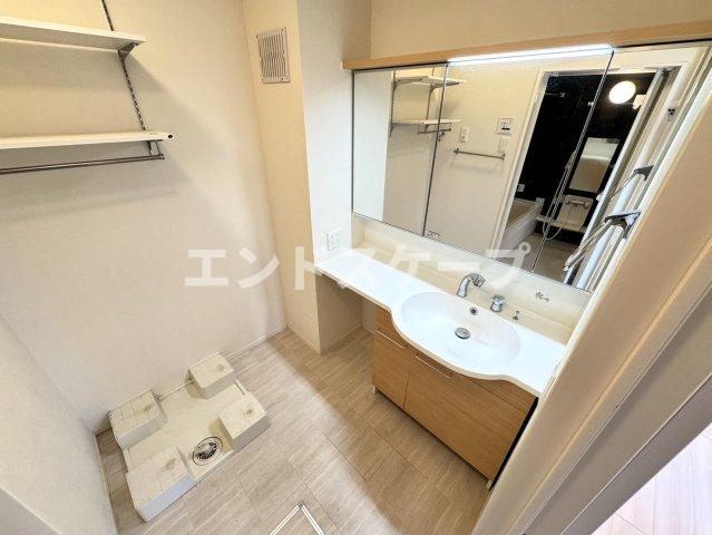 エスペランサ　Ⅱの洗面所|高崎、前橋、伊勢崎エリアのお部屋探しはエンドスケープまで！お客様の理想お聞かせ下さい♪