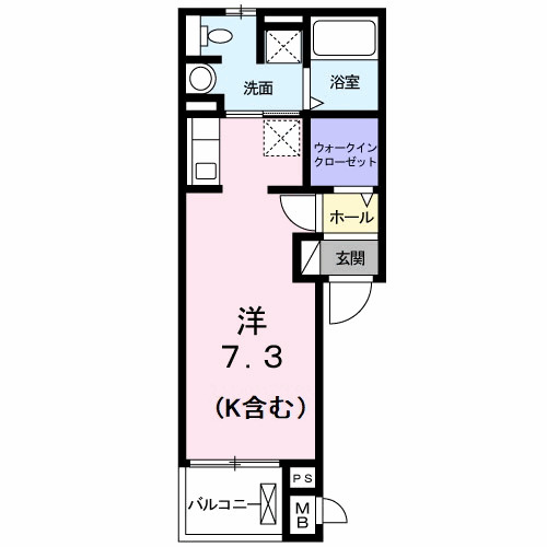 フェイバーJ・OⅢの間取り