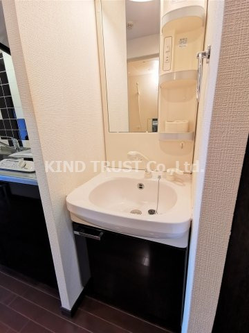 ライジングコート梅田サンライズの洗面所