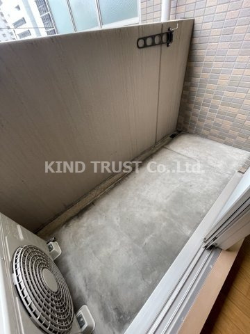 ラナップスクエア同心Ⅱのバルコニー|バルコニー付きです