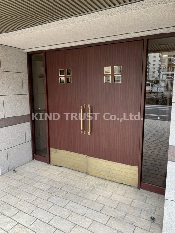 ラナップスクエア同心Ⅱのエントランス|落ち着いたエントランスです