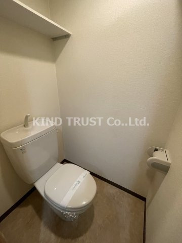 ラナップスクエア同心Ⅱのトイレ|トイレもきれいです