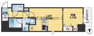 【間取り】 | レジュールアッシュ谷町四丁目グランクラス